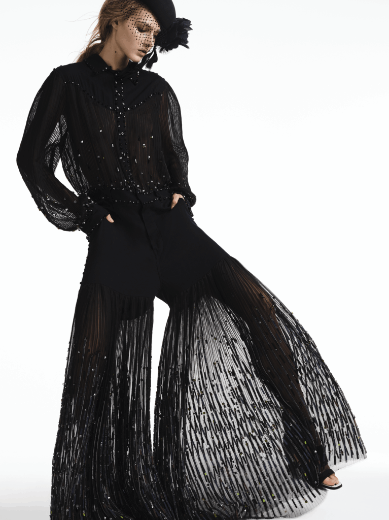 Christelle Kocher
Paris Haute Couture Week
denim fashion
couture embroidery