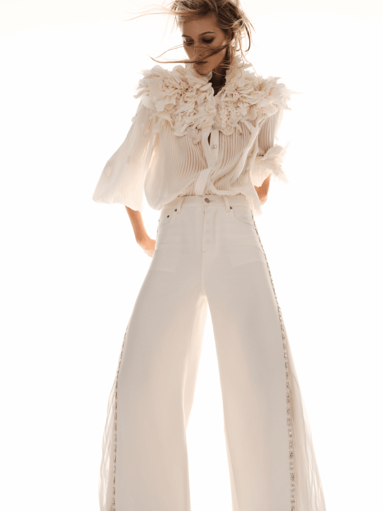 Christelle Kocher
Paris Haute Couture Week
denim fashion
couture embroidery