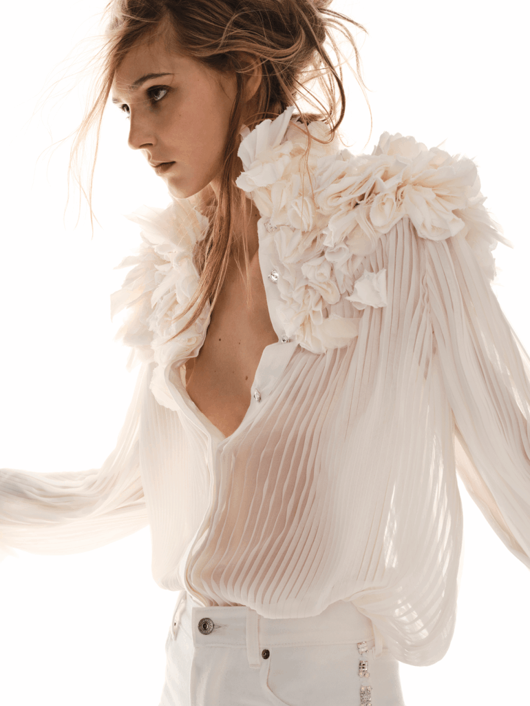 Christelle Kocher
Paris Haute Couture Week
denim fashion
couture embroidery