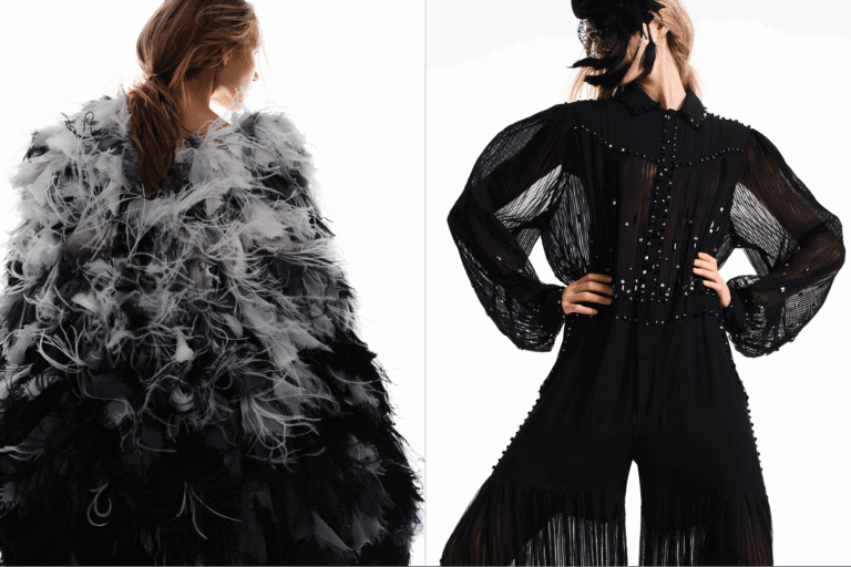 Christelle Kocher Paris Haute Couture Week denim fashion couture embroidery