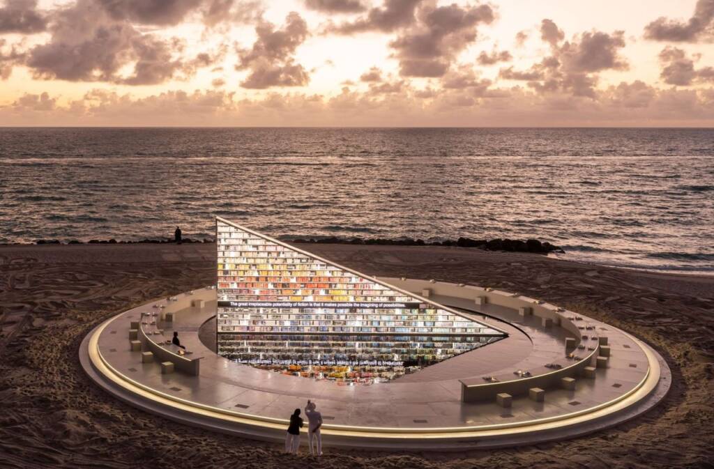 Es Devlin’s ‘Come Home Again’ lands in Seoul with new works shaped by light and place 1 Es Devlin exhibition
Library of Light
Es Devlin