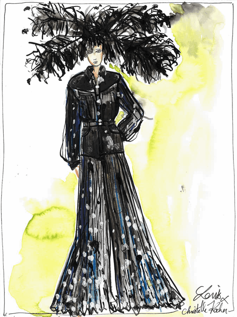Christelle Kocher
Paris Haute Couture Week
denim fashion
couture embroidery