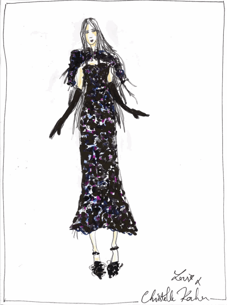 Christelle Kocher
Paris Haute Couture Week
denim fashion
couture embroidery