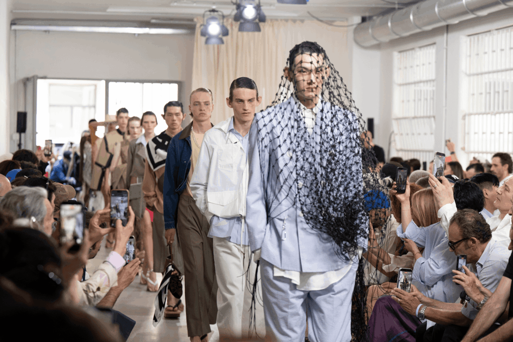 Satoshi Kuwata Milan Fashion Week Men Setchu Japanese craftsmanship LVMH Prize winner