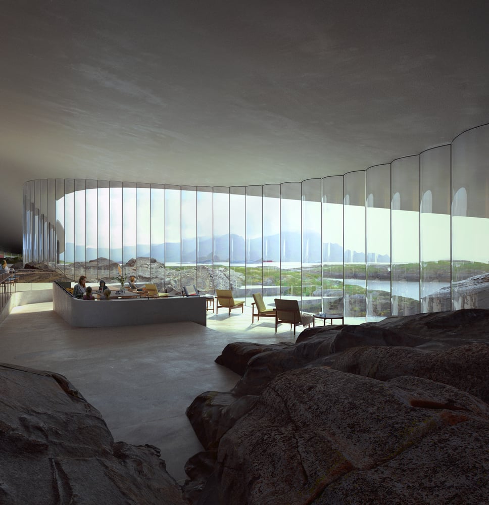 Dorte Mandrup’s Whale museum will rise from Norway’s Arctic coast 3 Dorte Mandrup
Whale museum
architecture and landscape
whale watching