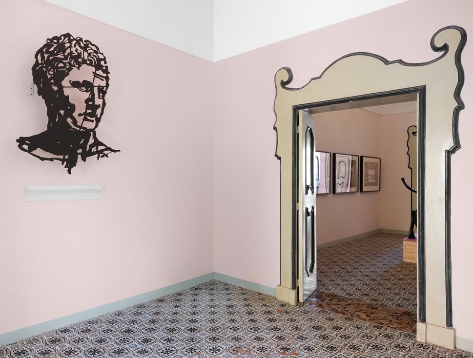 William Kentridge's imagined theatre at Villa Rufolo 3 ravello festival
William Kentridge exhibition