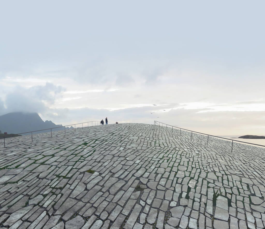Dorte Mandrup’s Whale museum will rise from Norway’s Arctic coast 2 Dorte Mandrup
Whale museum
architecture and landscape
whale watching