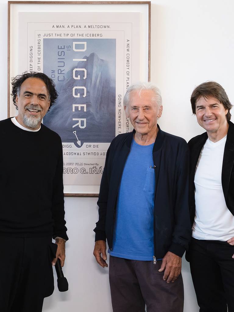 Ed Ruscha designs a striking poster for Alejandro González Iñárritu’s ‘Digger’ 1 Ed Ruscha
starring Tom Cruise