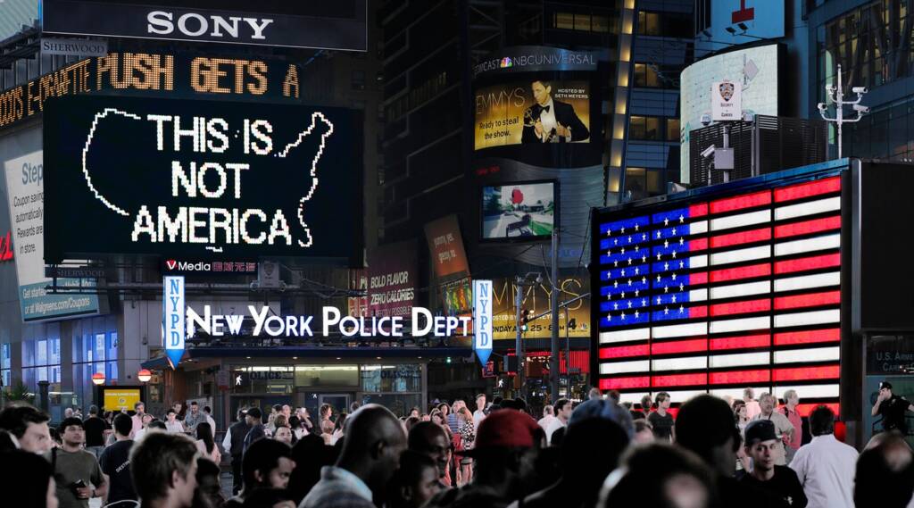 Alfredo Jaar A Logo for America American identity