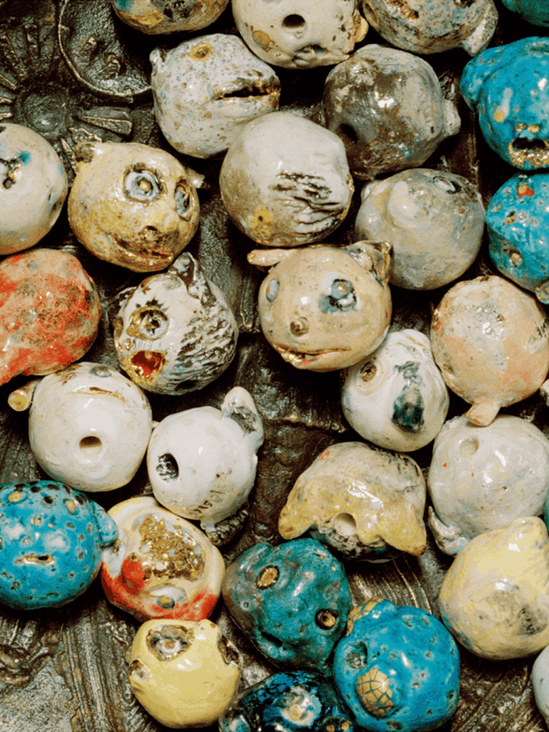 A cast of tiny talismans: Sylvie Auvray and Carven present an object dialogue 1 Sylvie Auvray
carven new collection