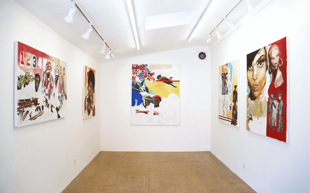 Home 11 Leonard Iheagwam art exhibition in new york Nigerian Civil War