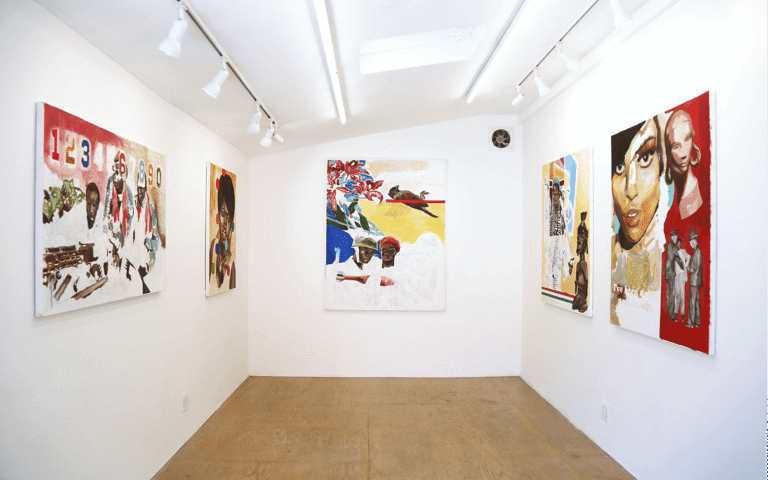 Leonard Iheagwam art exhibition in new york Nigerian Civil War