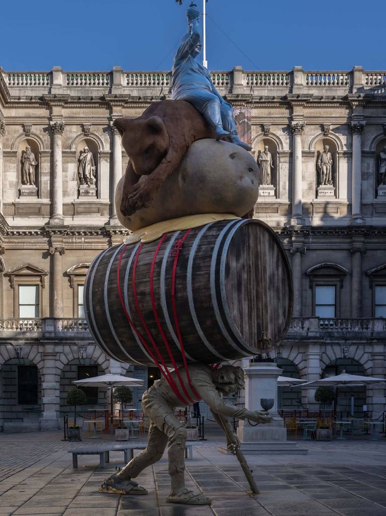 Nicole Eisenman’s ‘Stack’ rises over the Royal Academy with a surreal portrait of the artist’s world 2 Nicole Eisenman