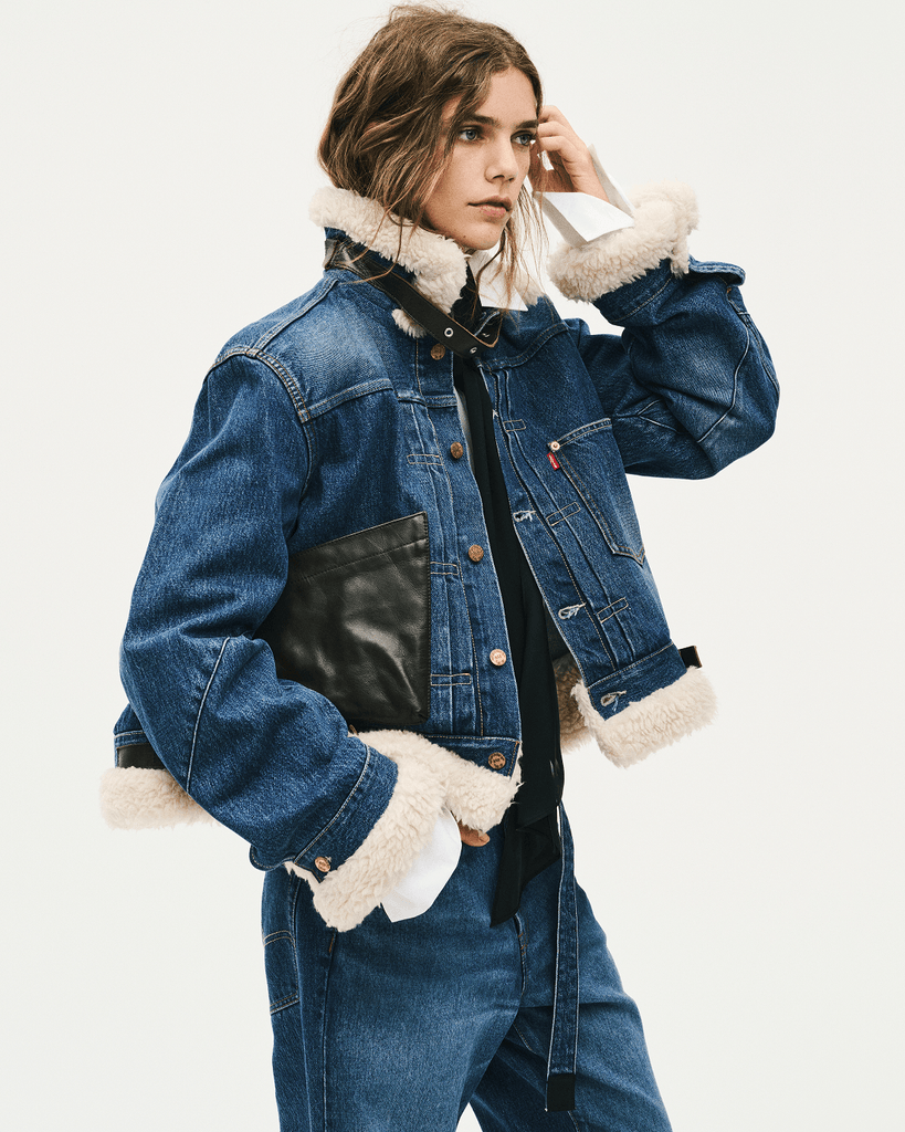 deconstructed denim