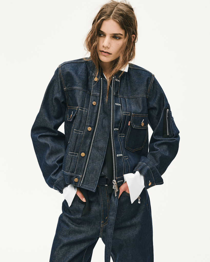 deconstructed denim