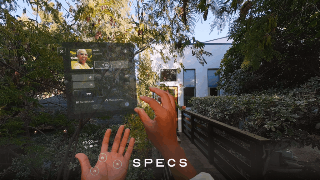 SPECS glasses
augmented reality glasses
spatial computing
future of technology
