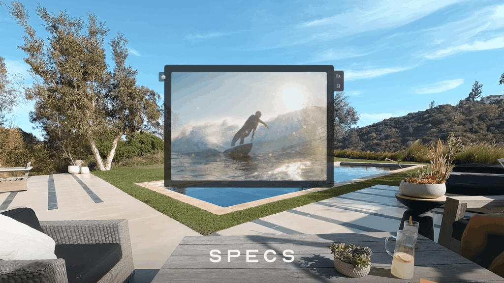 SPECS glasses
augmented reality glasses
spatial computing
future of technology