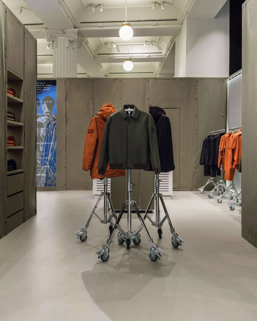 Stone Island’s ‘Collector Series’ brings four decades of archive culture to Selfridges 2 Selfridges Corner Shop
Willo Perron
Stone Island archive