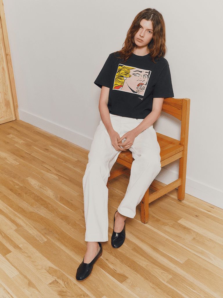 Whitney Museum x gap collaboration bridges Pop Art, American culture and Roy Lichtenstein’s legacy 9 Gap x Whitney Museum
american culture
Gap limited edition
