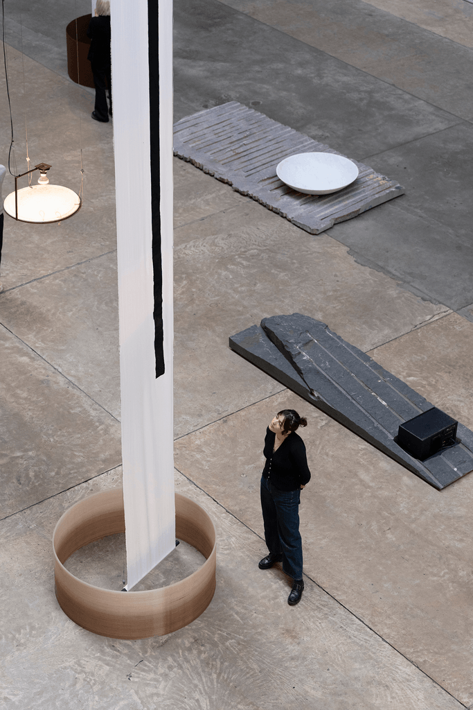 Tarek Atoui composes a new language of sound for Tate Modern’s Turbine Hall 5 Tarek Atoui
Hyundai Commission
hyundai commission tate modern
Turbine Hall installation