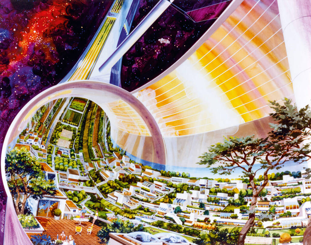 home of the future design and technology Space Age